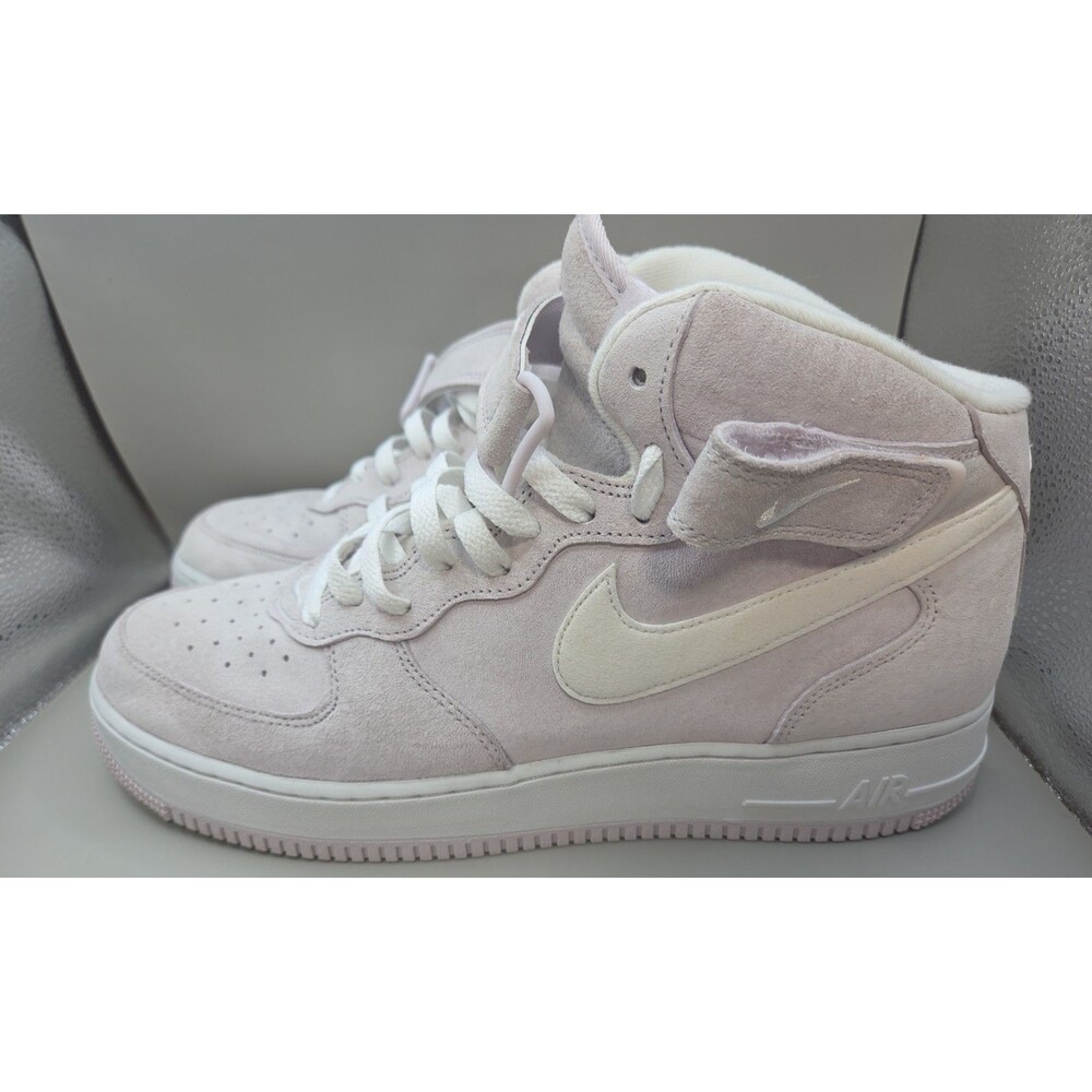 Nike Air Force 1 Mid QS Venice Mens 12 Venice White Pink DM0107-500 EUC VNDS